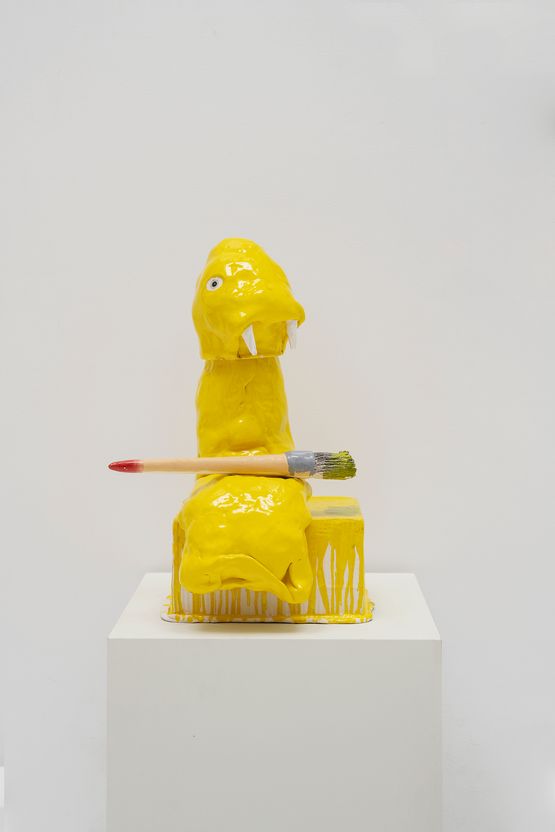Walrus Brush by Luis Vidal contemporary artwork Sculpture
