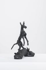 Podenco Hound by Barry Flanagan contemporary artwork sculpture
