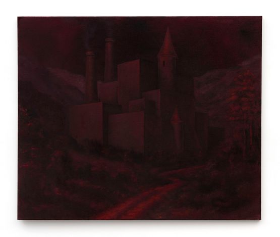 Citadel by Mia Middleton contemporary artwork Painting