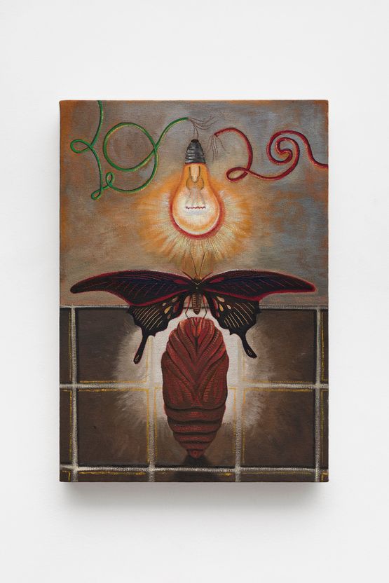 Geracao de luz by Anna Livia Taborda Monahan contemporary artwork Painting