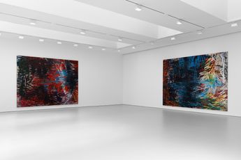 Contemporary art exhibition Oscar Murillo Ourself behind ourself concealed at David Zwirner New York 19th Street United States