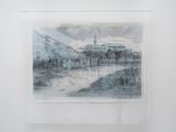 En la montana del Principe Pio Madrid from the series Remainings by Sandra Del Pilar contemporary artwork painting