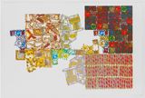 Pray All Night U by El Anatsui contemporary artwork print