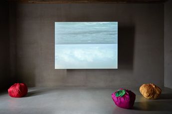 Contemporary art exhibition Kimsooja Planted Names at Axel Vervoordt Gallery Antwerp Belgium