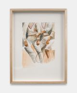 Study for Gentlefolk by Holly Lowen contemporary artwork works on paper
