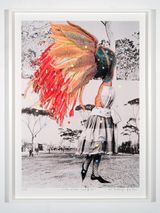 inside another land 43 by Del Kathryn Barton contemporary artwork mixed media