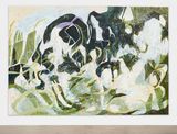 MorningGreen by Janaina Tschape contemporary artwork painting
