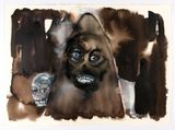 Caged by Fiona Hall contemporary artwork painting