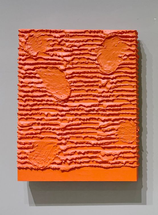 Moment by J Young contemporary artwork Mixed Media