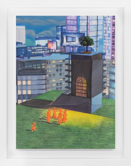 Home Sweet Home Immortal Ruin 2 RAW by Mak2 contemporary artwork Works on Paper