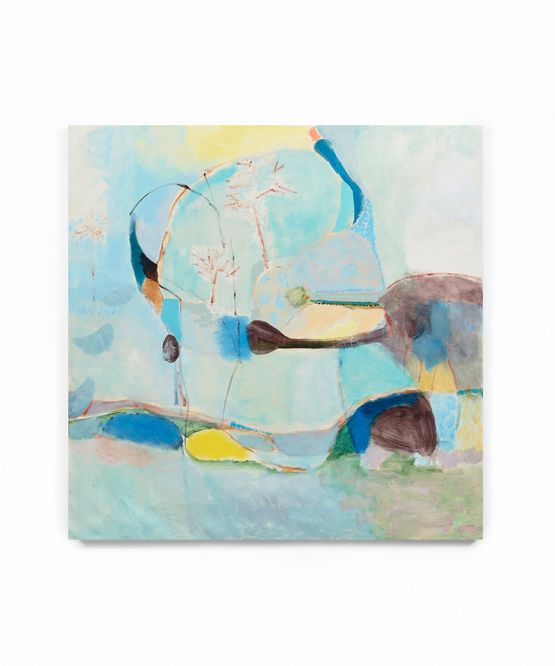 How a Poem Begins by Terrell James contemporary artwork Painting