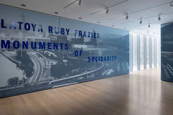 Contemporary art exhibition LaToya Ruby Frazier Monuments of Solidarity at Museum of Modern Art New York United States