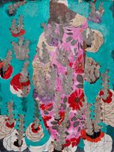 Orbit by Omar Ba contemporary artwork drawing painting