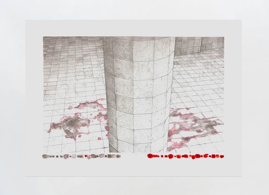 O Convidado by Adriana Varejao contemporary artwork Print