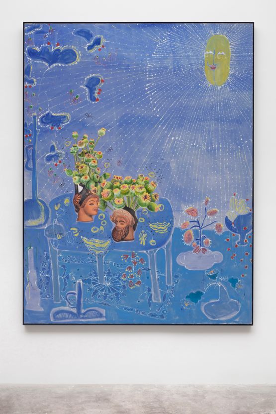 Na boca do sol by Paulo Nimer Pjota contemporary artwork Painting