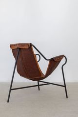 Tripe easy chair by Lina Bo Bardi contemporary artwork sculpture