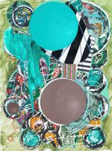 Gager Vert aka DC Eye by Robert Reed contemporary artwork mixed media