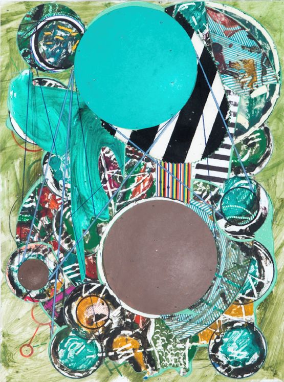 Gager Vert aka DC Eye by Robert Reed contemporary artwork Mixed Media