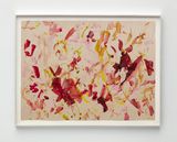 Cosmos by Mary Weatherford contemporary artwork painting works on paper