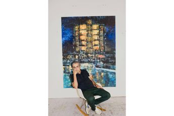 Contemporary art exhibition Enoc Perez Selected Drawings  Paintings 2020  2026 at Reflex Amsterdam Netherlands