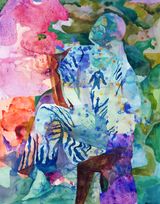 Reverie by Mona Taha contemporary artwork works on paper