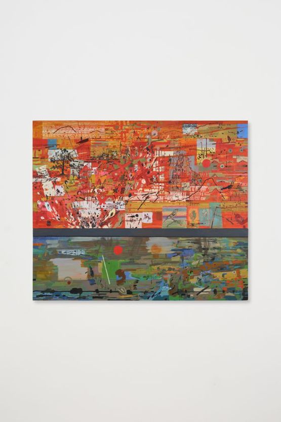 Daily Landscape I by Clive Van Den Berg contemporary artwork Painting