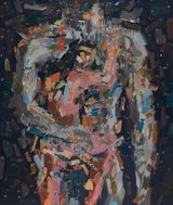 Yuva The Nest by Esref Yldrm contemporary artwork painting mixed media