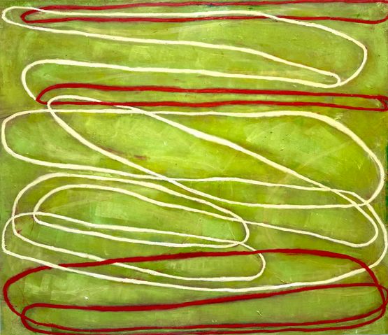 Lilli Pilli by Ildiko Kovacs contemporary artwork Painting