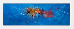 Paris Capital of the Arts by Georges Mathieu contemporary artwork Painting