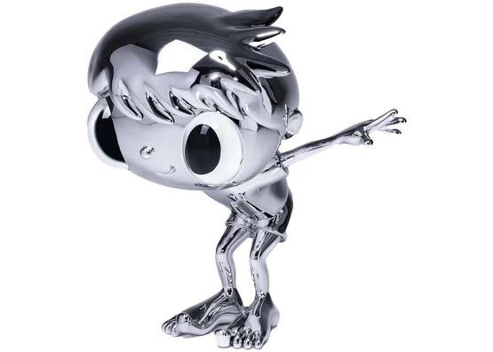 No Wings to Fly - silver, 2023 by Javier Calleja | Ocula