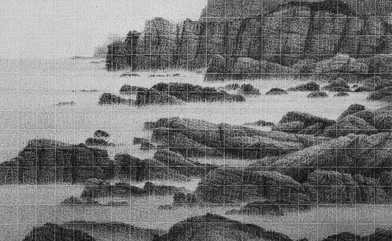 Heart Shore by Lee Chun-Yi contemporary artwork Works on Paper