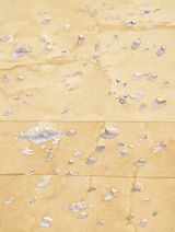 Traces I by Clive Van Den Berg contemporary artwork works on paper
