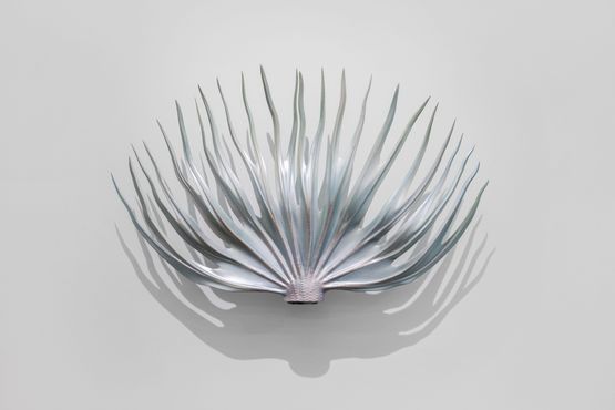 Betta Tail CT_Pearl White by Trevor Yeung contemporary artwork Painting