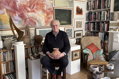 Prints are a way in Inside the Home of Collector Tim Sayer