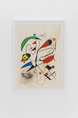 Lavaleur de sabre lune - 4050 by Joan Miro contemporary artwork print
