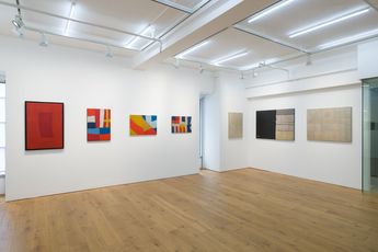 Contemporary art exhibition Yukihisa Isobe Tetsuo Mizu TRACES at Whitestone Gallery Hong Kong