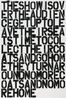 Untitled The Show is Over by Christopher Wool And Felix Gonzalez-Torres contemporary artwork Works on Paper