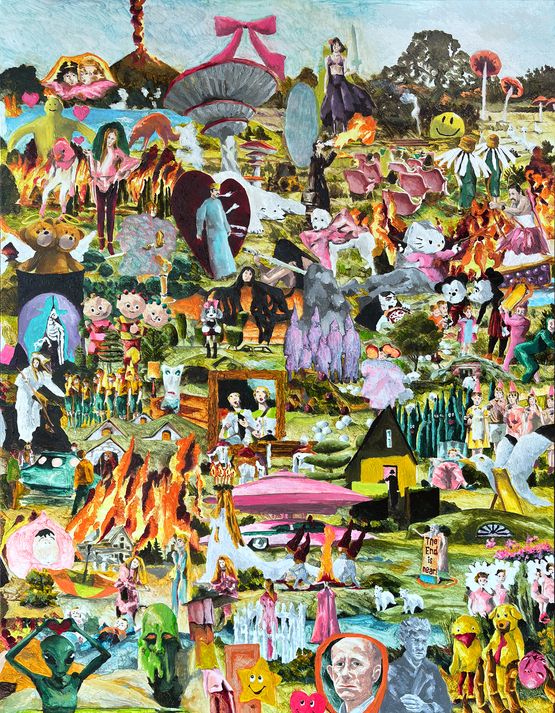 THE GREAT CHAPBOOK 3 by Noh Sangho contemporary artwork Painting