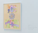 The Cowrie The Moon The Flower by Geraldine Lim contemporary artwork painting works on paper