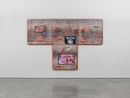 skin-screen emergence quadriptych by Tishan Hsu contemporary artwork Painting