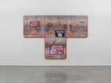 skin-screen emergence quadriptych by Tishan Hsu contemporary artwork painting print