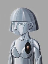 Becoming a Human by Gongkan contemporary artwork painting