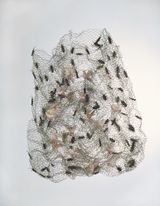 Pigeons and cockroaches by Leon Ferrari contemporary artwork sculpture