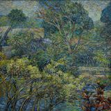 House in the garden  by Bundit Padungvichean contemporary artwork painting