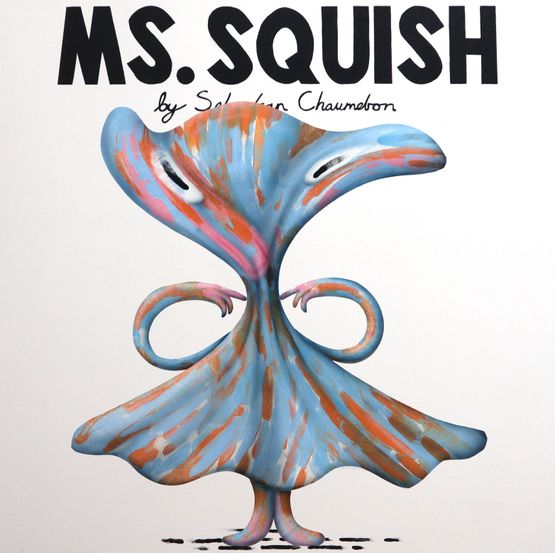 MS SQUISH by Sebastian Chaumeton contemporary artwork Painting