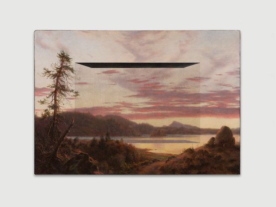 Studies into the Past by Laurent Grasso contemporary artwork Painting