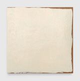 Large-small thick-thin light reflecting light absorbing 17 by Robert Ryman contemporary artwork mixed media painting