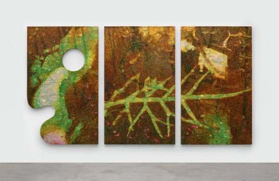 Bush Braid by Guan Xiao contemporary artwork Painting