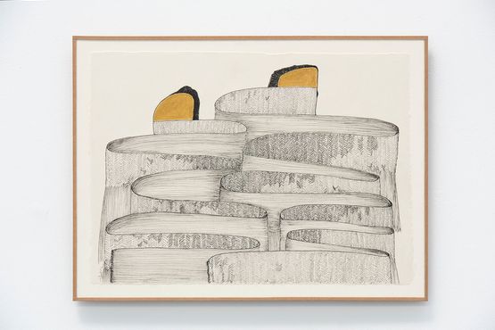 The End Is But A Beginning III by Manal Aldowayan contemporary artwork Drawing