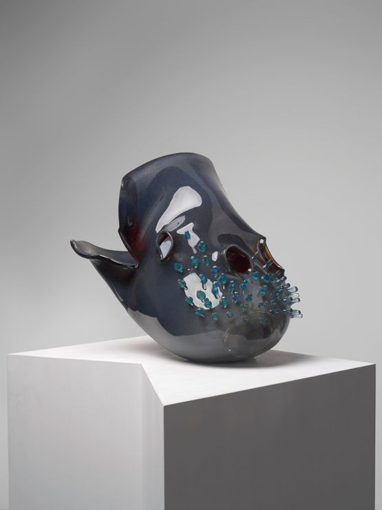 Helmet cd  by Ali Kaaf contemporary artwork Sculpture